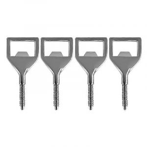 Kits De D&eacute;capsuleurs,Lot De 4,Insert Vierge En Acier Inoxydable,Diy - Neuf