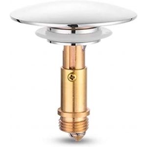 JGD-Bouchon &agrave; ressort pour lavabo de salle de bain, lavabo, &eacute;vier, bouton poussoir en laiton pour lavabo, cuisine, salle de bain - Neuf