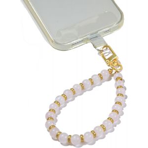 Chaîne De Téléphone Portable Universelle En Pierre Naturelle - Pendentif Pour Téléphone Portable - Cordon De Téléphone Portable - Dragonne - Bracelet - Compatible Avec Tous Les T[CAR780747] - Neuf