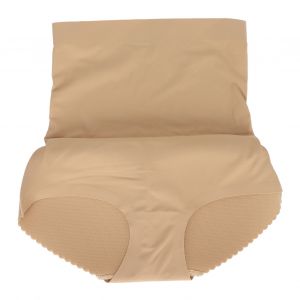 Short Gainant Taille Haute Pour Femme, Culotte Rembourree Pour Le Controle Du Ventre, Couleur Chair - Neuf