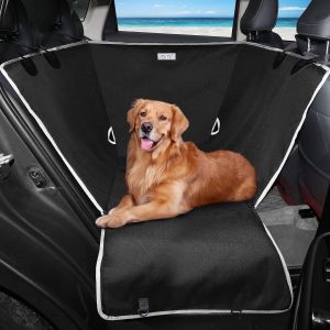 Housse De Si&egrave;ge Arri&egrave;re Pour Voiture - Demi-Hamac Imperm&eacute;able,Protection Anti-Rayures Pour Animaux Domestiques,Si&egrave;ge Rehausseur Antid&eacute;rapant Et Durable - Neuf