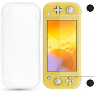 Shiba-Coque En Tpu Pour Nintendo Switch Lite 2019 - 5 Pièces Transparente Anti-Choc Anti-Rayures - Inclut 2 Protecteurs D'écran En[6 - Neuf