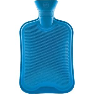 JGD-Bouillotte Eau Chaude, Multipack Bouillottes Grande Capacit&eacute; 1.8L, Longue Dur&eacute;e, Bouillotte Caoutchouc Naturel sans Housse (Bleu, Lot de 1) - Neuf