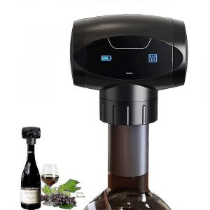 Bouchon de bouteille de vin electrique, economiseur de vin sous vide, pompe a vide automatique pour conserver la fraicheur du vin - Neuf
