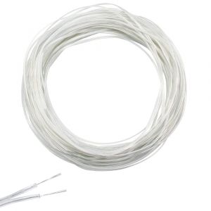 LanYing 20M Fil &Eacute;lectrique Transparent 2 Fils C&acirc;ble &Eacute;lectrique Flexible Transparent D&eacute;coupable Extension Cable pour Accessoires Electriques Petit - Neuf