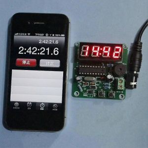 Nouveau C51 4 bits horloge &eacute;lectronique num&eacute;rique Suite de production &eacute;lectronique Kits de bricolage - Neuf