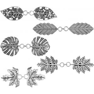 Kjdal-Attache Cardigan,5 Pi&egrave;ces Clip Pince Chemise,Clipshirt Sinch Cinch Clip Pince Vetement Clip &iquest;Argent&iquest; - Neuf