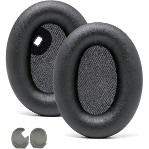 LORANKA-Coussinets de rechange pour casque audio Sony WH-1000XM4, coussinets compatibles WH1000XM4 avec cuir prot&eacute;in&eacute; plus doux, mousse &agrave; m&eacute;moire de forme, isolation phonique, noir - Neuf