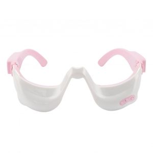 Appareil De Massage Oculaire Confortable, Micro-Courant Electrique, Compresse Chaude Chauffante, Masseur Oculaire Blanc - Neuf