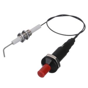 1pcs w / 30cm Universal Piezo Spark Ignition Set Câble Bouton-poussoir Allumeur Ménage Cuisine BBQ Outils - Neuf