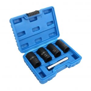 Endommagé Boulon Écrou Extracteur Set Avec Boîte De Rangement Prise De L'Adaptateur Pour Dépouillé Et Rouillés, Les Noix Et Cassé L'Écrou De L'Outil Suppression De - Neuf