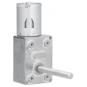Réducteur de vitesse du moteur Engrenage autobloquant à vis sans fin,6 tr/min,filetage M6,longueur d'arbre de 50 mm - Neuf