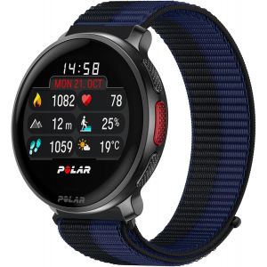 KAL-Nylon Bracelet 22Mm Pour Polar Grit X Pro/Grit X/X2 Pro, Vantage M/M2/M3 Sport Remplacement Pour Polar Vantage V2/V3 Pour Homme Femme - Neuf