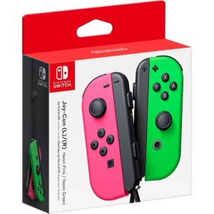 Paire Joy-Con Vert/Rose, Bluetooth ( Interrupteur)[J46] - Neuf