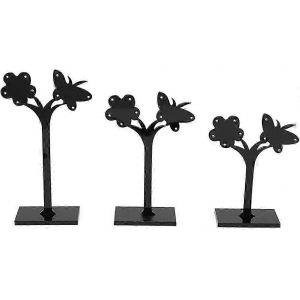 3 Parties Ensemble Porte-Boucle D'oreille, Arbre Bijoux Stand Pour Boucles D'oreilles Collier Bracelet - Neuf