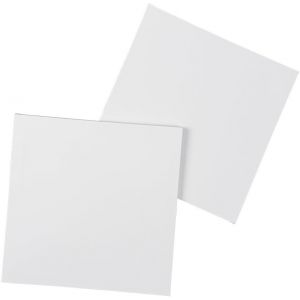Idées Avec Toile Coeur Sur Cadre Mdf|2 Pièces|Châssis|Toile D`Artiste|Pour Peindre Avec Des Peintures Acryliques Ou À L'huile|390 G/M² (30 Cm X 30 Cm) - Neuf