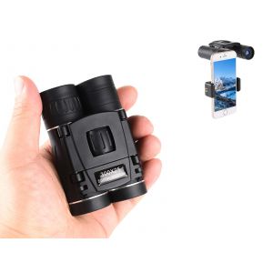 Jumelles pliables 300x25 avec support pour t&eacute;l&eacute;phone pour une utilisation en ext&eacute;rieur - Neuf