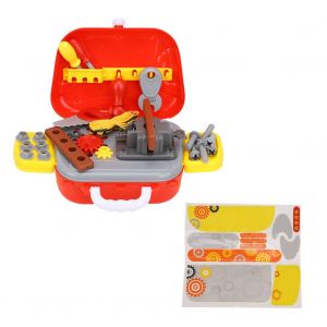 Coffret de simulation en plastique avec coins arrondis pour enfants, maison de jeu, jouets, sac a bandouliere, DS950A - Neuf