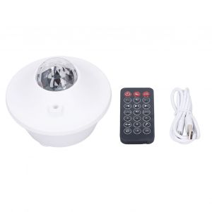 HJLIAN Projecteur de musique Bluetooth ABS, performances stables, petite lumiere etoilee pour chambre a coucher avec telecommande pour l'interieur - Neuf