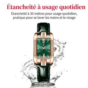 Nouvelle Montre Femme Imperm&eacute;able &Agrave; L'Eau Ultra - Mince Ceinture Type Montre &Agrave; Quartz - Neuf