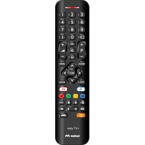 T&iquest;&iquest;l&iquest;&iquest;commande Universelle Easy TV+ pour Smart TV avec Clavier Complet, Fonction Learn, Mode Enfant et Freeze, Support Web, Assistance t&iquest;&iquest;l&iquest;&iquest;phonique, compatibilit&iquest;&iquest; Universelle - Neuf