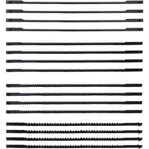 16 Pièces Lames de Scie à Chantourner 10/15/18/24 Dents 132 mm Scie à Chantourner Lames pour Outils électriques de Travail du Bois - Neuf