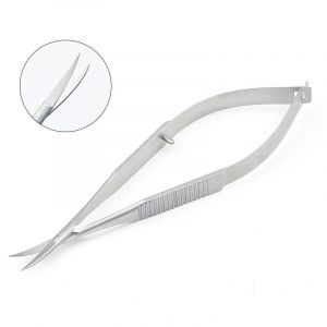 Ore-Pince À Cuticules En Acier Inoxydable,Dissolvant De Peau Morte,Ciseaux De Manucure Droits À Presser,Ciseaux À Sourcils,Outils De Beauté-Bent- - Neuf