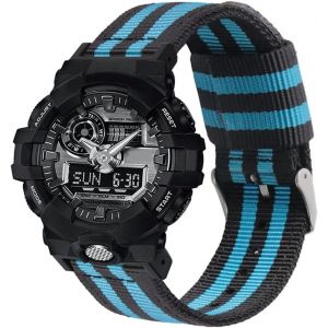 KAL-Nylon Bracelet Compatible Avec Casio G-Shock Ga-150 800 Dw5600 6900 Gd-110 G-8900 Gls8900 Bracelet Sports Bracelets Ceinture - Neuf
