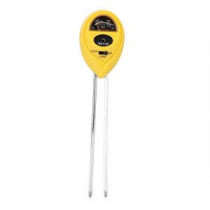 HJLIAN Detecteur multifonctionnel 3 en 1, hygrometre de sol, pH-metre, testeur d'eclairement avec sonde - Neuf