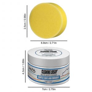 La crème nettoyante pour chaussures blanches est un puissant détachant qui élimine efficacement la saleté avec un baume nettoyant sans eau - Neuf