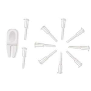 Kit De Réparation Pour Ballon De Yoga Gonflable : 10 Bouchons D'air, Extracteur De Bouchon Et Adaptateur Pour Toutes Les Tailles De Ballons De Gymnastique - Fitness Essentials - Neuf
