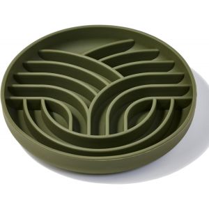 Cmws-Gamelle Anti Glouton(Arbre De Vie) En Silicone Avec Fond Antidérapant Et Ventouse,Gamelle Anti Glouton Non Toxique Pour Chats Et Chiens De Taille Moyen - Neuf