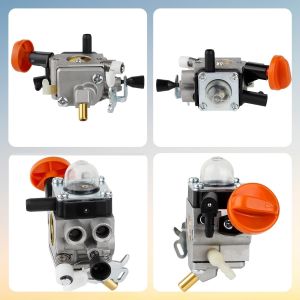 Carburateur 4180-120-0615 avec Kit Filtre a Air Remplacement pour Stihl FS91 FS91R FS111 FS89 HT102 HT103 FC91 FC96 KM91 KM91R KM111 FC111 Taille-Haie - Neuf