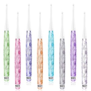 8 Crochets En Plastique, Ensemble De Crochets En Ligne Pour Le Tricot - Neuf