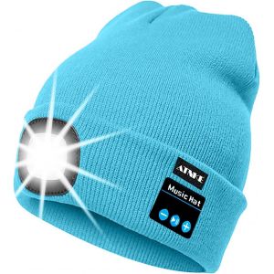 Led Bluetooth Bonnet Lumineux, Rechargeable Usb Rechargeable Musical Running Chapeau Ultra Lumineux 4 Led Lampe Étanche Utilisation Lumière Pour Ski Randonnée Camping Vélo - Neuf