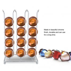 HJLIAN Support de rangement pour dosettes de cafe, support pour 24 dosettes de cafe, magasin a domicile pour Nespresso - Neuf