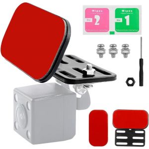 Support Universel Support De Cam&eacute;ra De Recul Support De Fen&ecirc;tre Arri&egrave;re Pour La Plupart Des Cam&eacute;ras De Tableau De Bord De Cam&eacute;ra De Recul Avec Accessoires D'installation - Neuf