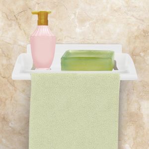 Hjlian Organisateur De Rangement Mural Multifonctionnel Pour Salle De Bain, Porte-Serviettes, Porte-Savon - Neuf