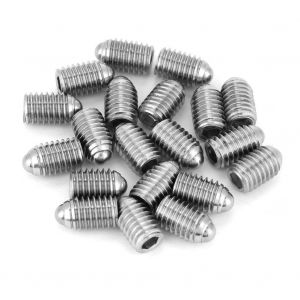 Lot de 20 vis a bille a six pans creux en acier inoxydable M8, filetage 8 x 12 mm - Neuf