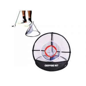 Ensemble De Filet D'entra&icirc;nement De Golf Pour Entra&icirc;nement Int&eacute;rieur Et Ext&eacute;rieur Avec Tiges De Support Et Sac De Rangement - Neuf