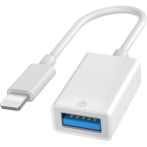 SUBZONAL-Certifi&eacute; Apple MFi Adaptateur Lightning vers USB, Adaptateur USB iPhone iPad, Adaptateur Appareil Photo pour iPhone OTG Adaptateur pour Cl&eacute; USB, Lecteur de Cartes, Souris, Clavier, Microphon - Neuf