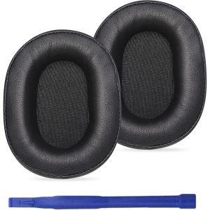 LORANKA-Coussinets M50X compatibles avec les casques Audio-Technica ATH M50X / M50xBT2 / M40X / M30X / M20X / M10X / MSR7 / SX1 / ATH-ANC9 (noir) - Neuf