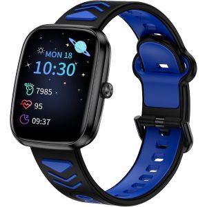 Montre Connectée Enfant Fille Garcon 1.75 Pouces Fitness Montres Podomètre 20 Modes Sportifs Calories Tracker De Fréquence Cardiaque Du Sommeil Réveil Avec/Sans App 5-15 Années Vieux - Neuf