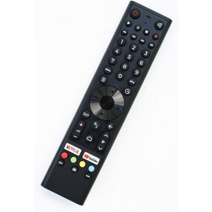 Telecommande pour TV Continental Edison CELED32SA420B6 CELED40SA21B6 CELED43SA21B6 CELED55SA21B6 CELED55SA120B6 CELED58SA120B6 CELED65SA120B6 - Neuf