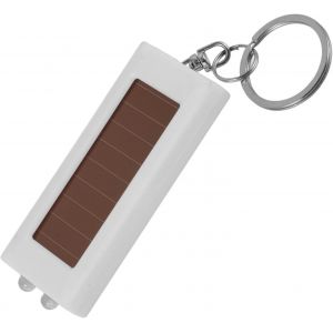 Lampe Torche Porte Clés Solaire Rechargeable Led Mini Compacte Pour Camping Et Urgence Petite Lampe De Poche Puissante Portable Blanche - Neuf