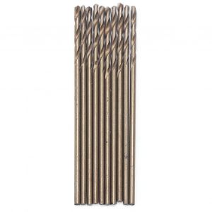XYONG Lot de 10 forets helicoidaux a tige droite en acier rapide pour perceuse d'etabli 1,5 mm - Neuf