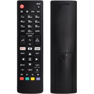 Télécommande Universelle pour LG Smart TV LCD QLED LED HDTV 3D 4K Compatible Uniquement avec Tous Les Téléviseurs LG d'origine - Aucune Programmation Requise - Neuf