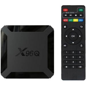 CHECARZHN--NO1-X96Qq 2Go De Ram Et 16 Go De Rom Box Android Tv Box Media Player Haute Qualité (Android 11.0), Lecteur Multimédia Boite Tv 4K - Neuf