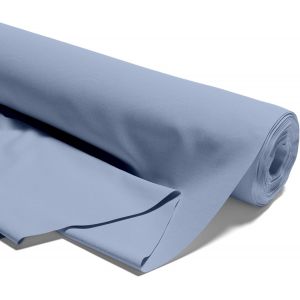 Sjzg-Tissu Au Metre Coton 2m X 160 Cm - Tissu Pour Couture Decoration Et Loisirs Creatifs Ideal Pour Vetements Ameublement Accessoires Et Projets De Couture Diy 8. Bleu Sale - Neuf