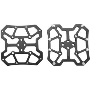 Subzonal-P&eacute;dale Velo, P&eacute;dale Adaptateurs Spd Plate-Forme De V&eacute;lo Sans P&eacute;dale Paire Adaptateur De Plate-Forme En Alliage D'aluminium Pour Spd 1 Paire (Noir) - Neuf